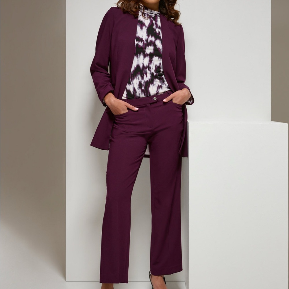 Calvin Klein Elegant Plum Women's Pantsuit